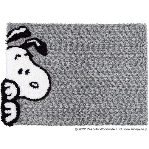 PEANUTS マット チラリ 45×6