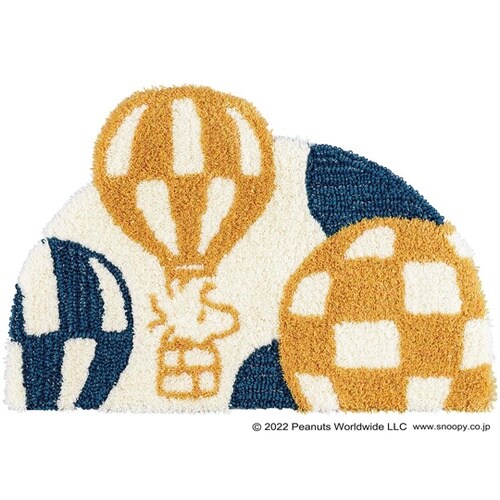 PEANUTS マット バルーン 48×
