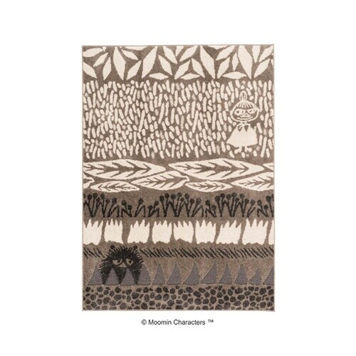 MOOMIN ラグ ボタニス 130×1