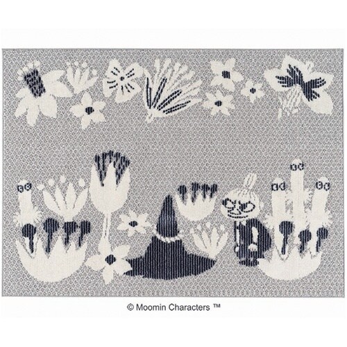 MOOMIN ラグ コバナ 130×18