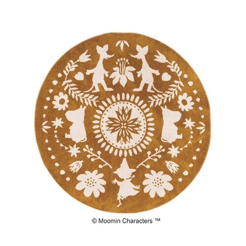 MOOMIN ラグ フォークライン 18
