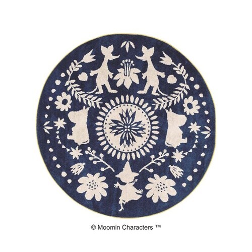 MOOMIN ラグ フォークライン 18