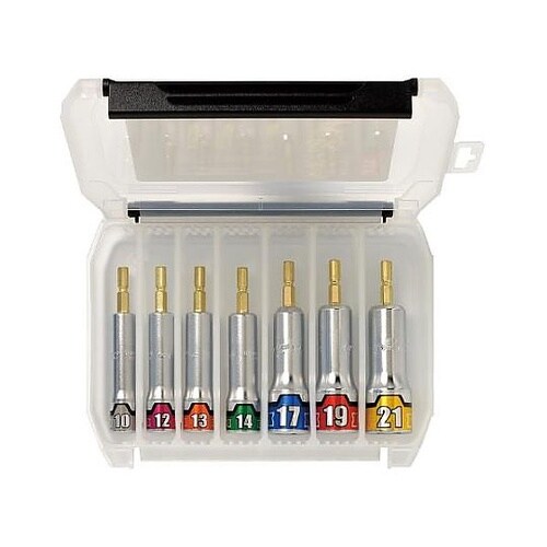 7本組/10−21mm 電ドルソケットセ