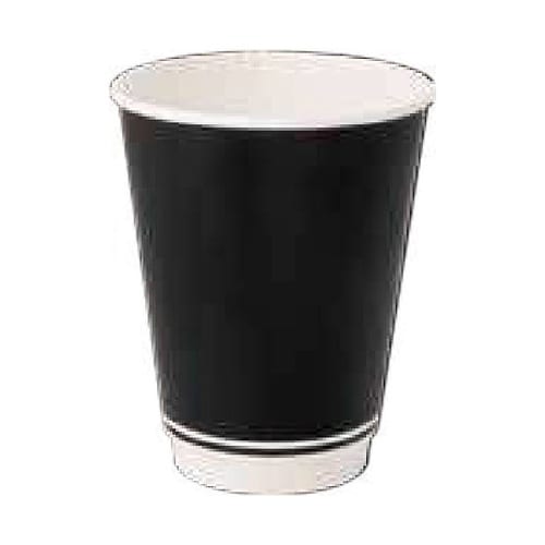 断熱性エアーウォール紙コップ オニキス