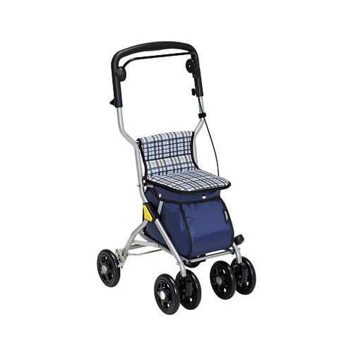 シルバーカー ルミド チェックブラック