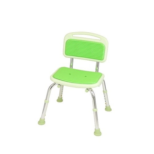 テイコブシャワーチェア(背付) グリーン