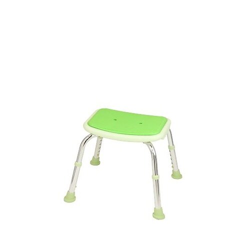 テイコブシャワーチェア(背無) グリーン