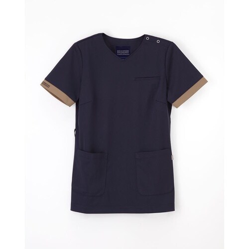 MPレディーススクラブ ネイビー M M