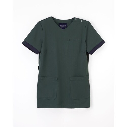 MPレディーススクラブ ボトルグリーン