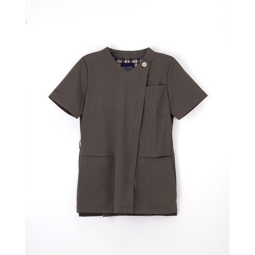 MPレディーススクラブ ブラウン L M