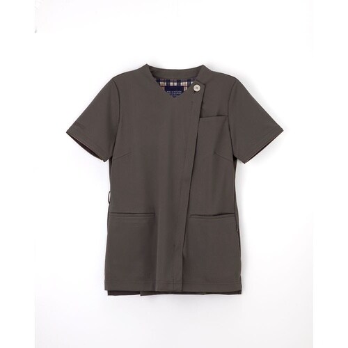 MPレディーススクラブ ブラウン LL