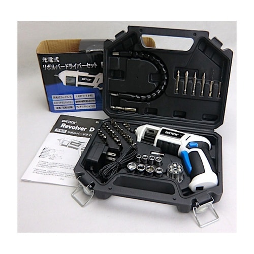 充電式リボルバードライバーセット WJ−