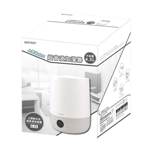 上部給水式超音波加湿4.5L WJ−81