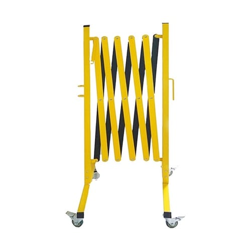 可動式メタルバリケード 黄黒 J2635