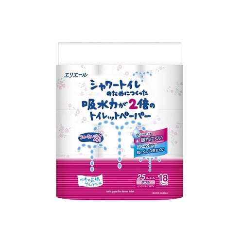 シャワートイレ フラワー ダブル25m