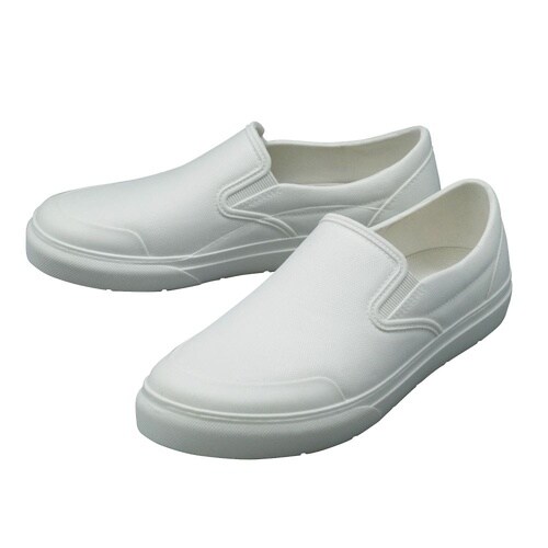 PVCスリッポンシューズ ホワイト XL