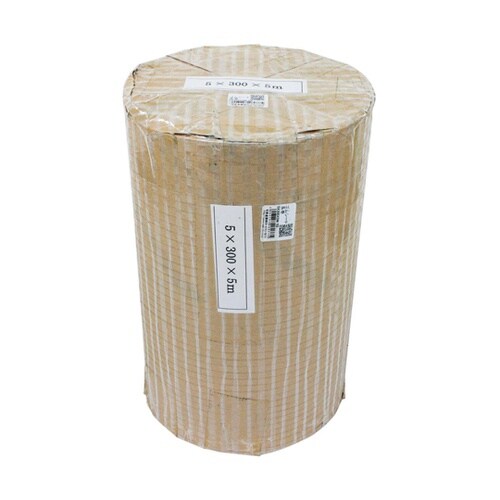 ゴムシート長巻 5X300X5M クロ