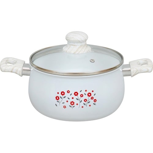 レトル IH 対応両手鍋 20cm RB