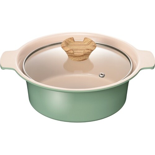 アルモンデIH卓上鍋 18cm グリーン
