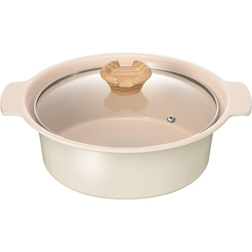 アルモンデIH卓上鍋 21cm ホワイト