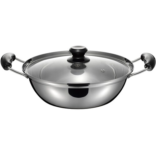 烹味屋 IH対応 よせしゃぶ鍋 26cm