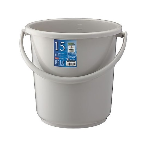 ベルク バケツ グレー 15SB 本体