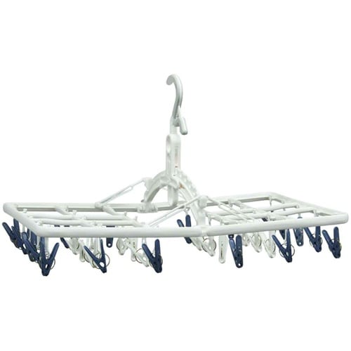 洗濯ハンガー 30ピンチ 快適角ハンガー