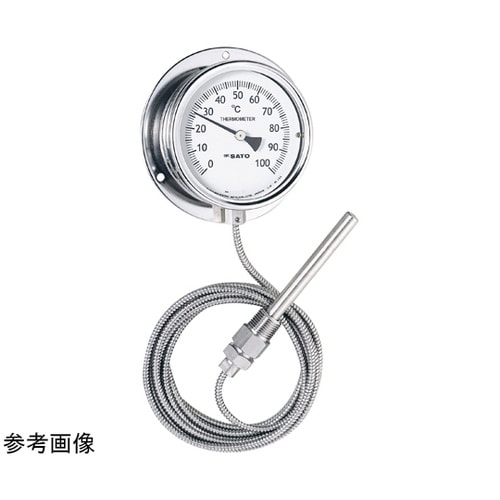 壁掛型隔測式温度計(ポリカ−ボネート仕様