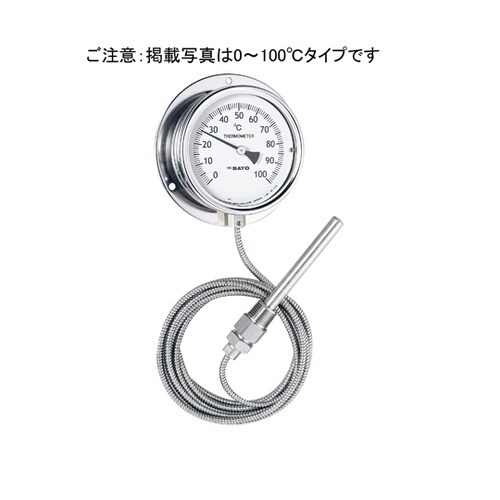 壁掛型隔測式温度計(ポリカボネート仕様)