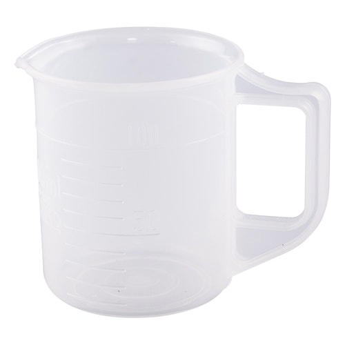 ポリプロピレン手付きビーカー100mL