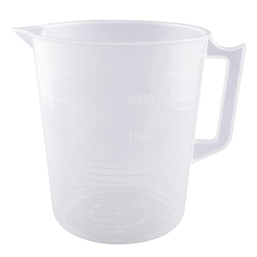 ポリプロピレン手付きビーカー2000mL