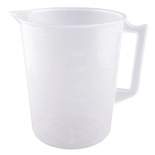 ポリプロピレン手付きビーカー3000mL
