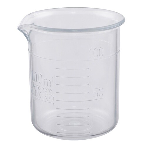 TPXビーカー 100mL(手なし)1ケ