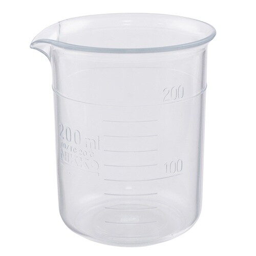 TPXビーカー 200mL(手なし)1ケ