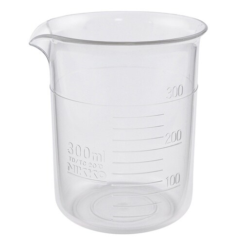 TPXビーカー 300mL(手なし)1ケ