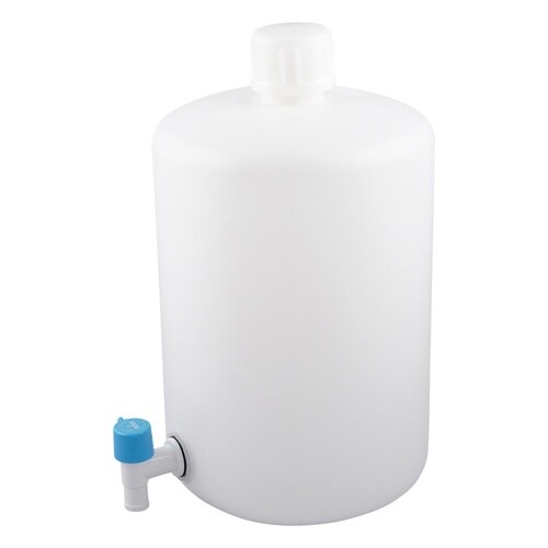 レバーコック付瓶 細口丸型 10L 1ケ