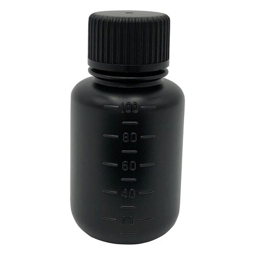 Jボトル丸型 細口 遮光 100mL 1