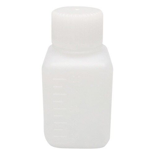 Jボトル角型 細口(ナチュラル)100m