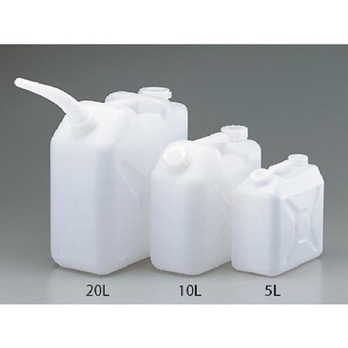 平角缶(2ヶ口)20L 両端平キャップ仕