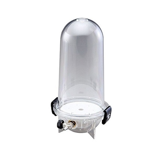 小型真空ポット バルブ付 φ186×30