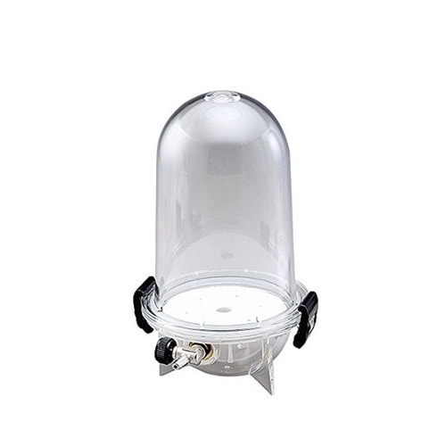 小型真空ポット バルブ付 φ186×25