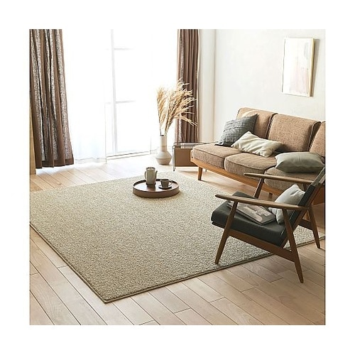 ラグ ルネ 190×240cm ベージュ