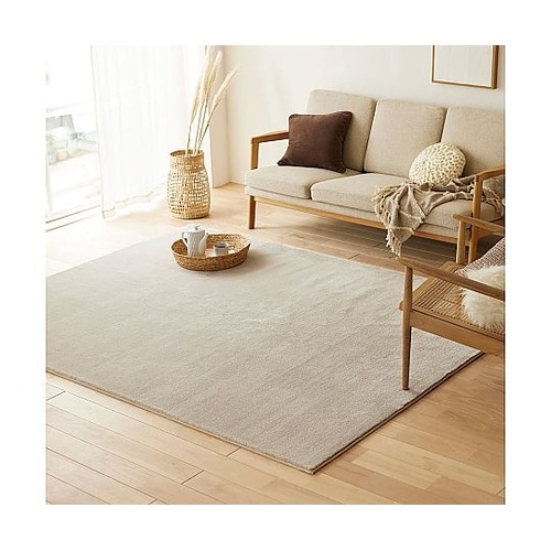 ラグ ハク 190×240cm ベージュ