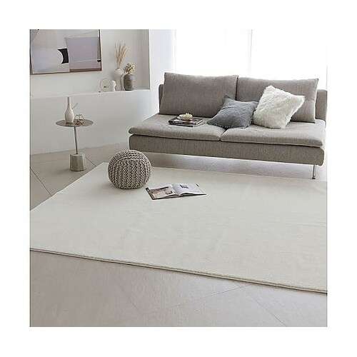 ラグ ハク 190×240cm ホワイト