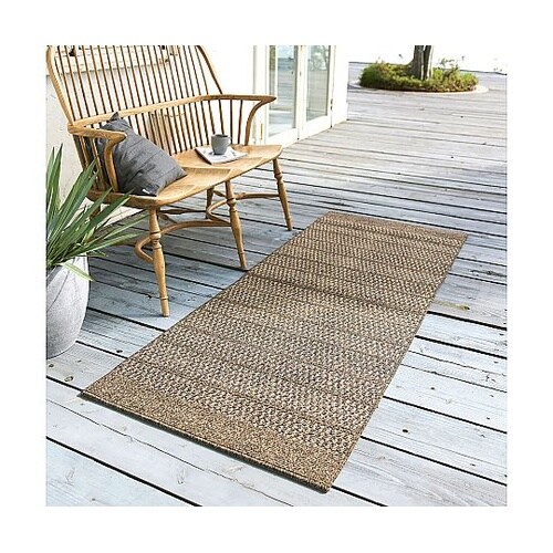 ラグ ブレイド 80×200cm ブラウ