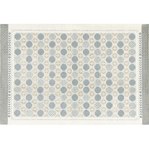 ラグ ハナソワ 190×240cm ブル