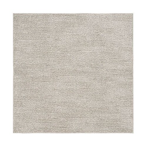 ラグ ソル 190×190cm アイボリ