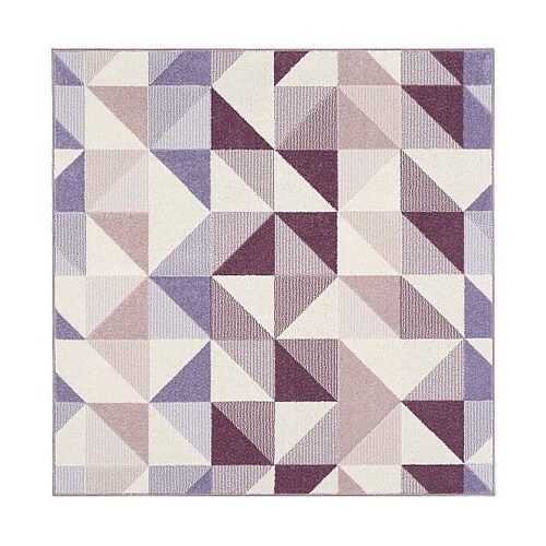 ラグ シーン 190×190cm パープ