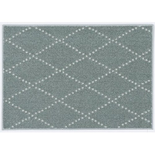 ラグ ポント 90×130cm ブルーグ