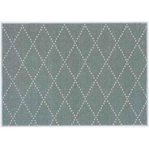 ラグ ポント 130×185cm ブルー